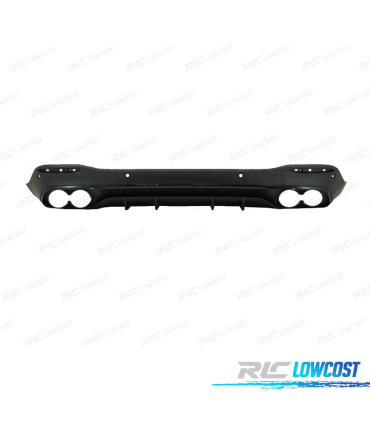 DIFUSOR MERCEDES GLE W167 AMG 19- LOOK GLE53 NEGRO