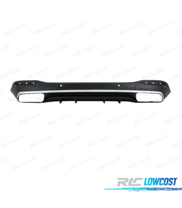 DIFUSOR MERCEDES GLE W167 AMG 19- LOOK GLE63 PLATA