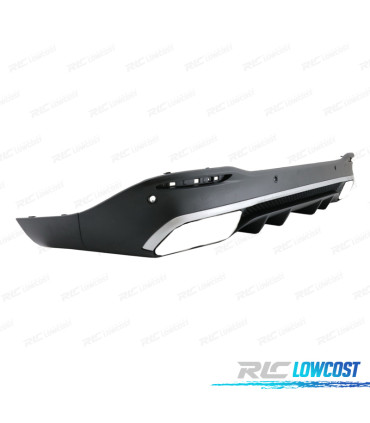 DIFUSOR MERCEDES GLE W167 AMG 19- LOOK GLE63 PLATA