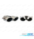 COLAS DE ESCAPE MERCEDES GLE W167 19- LOOK GLE53 CROMO
