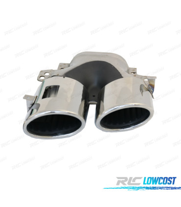 COLAS DE ESCAPE MERCEDES GLE W167 19- LOOK GLE53 CROMO