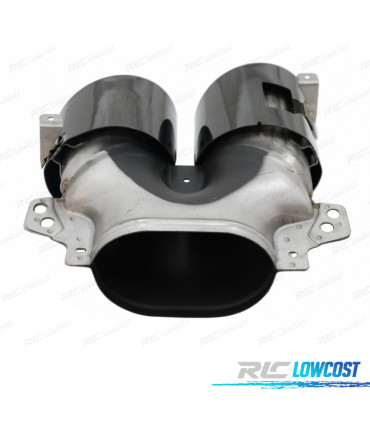 COLAS DE ESCAPE MERCEDES GLE W167 19- LOOK GLE53 NEGRO