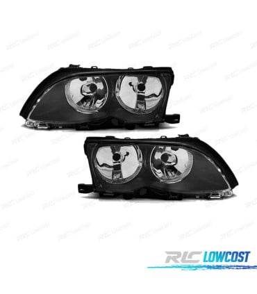 FAROS BMW E46 01-05 FONDO NEGRO