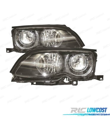FAROS BMW E46 4P 01-05 XENON FONDO NEGRO