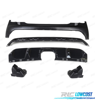 PARAGOLPES TRASERO MINI F56 F57 COUPE 14-20 LOOK NEW JCW