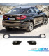 DIFUSOR BMW X6 F16 14-19 LOOK M + COLAS ESCAPE CROMO