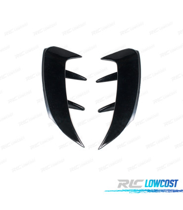 MOLDURAS TRASERAS MERCEDES W177 18- BERLINA LOOK AMG NEGRO BRILLO