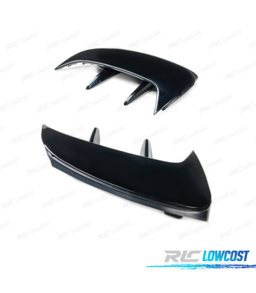 MOLDURAS TRASERAS MERCEDES W177 18- BERLINA LOOK AMG NEGRO BRILLO