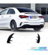 MOLDURAS TRASERAS MERCEDES W177 18- BERLINA LOOK AMG NEGRO BRILLO