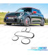 MARCO FAROS PARRILLA MINI F55 F56 F57 21- LOOK JCW NEGRO