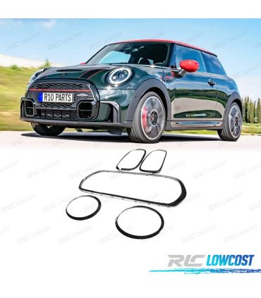 MARCO FAROS PARRILLA MINI F55 F56 F57 21- LOOK JCW NEGRO