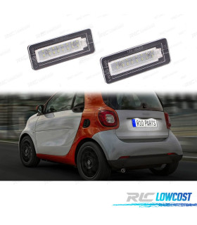 LUCES MATRÍCULA LED PARA SMART FORTWO