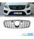 PARRILLA MERCEDES GL X166 12-15 LOOK AMG GT NEGRO CROMO