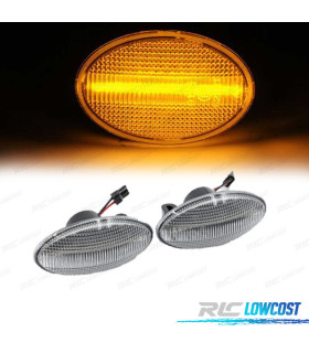 INTERMITENTES OPEL ASTRA F CORSA B C TIGRA 91-06 LED DINAMICOS CROMADO