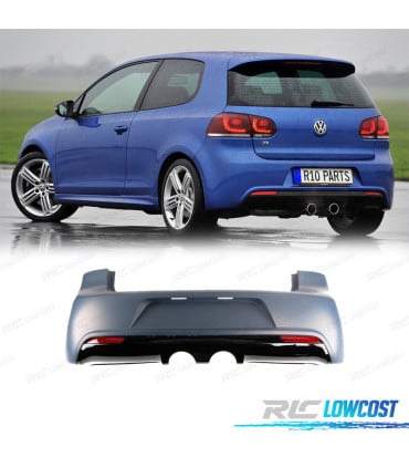 PARAGOLPES TRASERO VOLKSWAGEN VW GOLF 6 08-12 LOOK R20