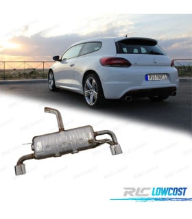 SILENCIOSO ESCAPE VOLKSWAGEN VW SCIROCCO 08- LOOK R