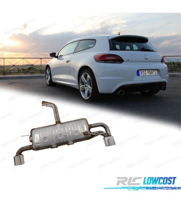 SILENCIOSO ESCAPE VOLKSWAGEN VW SCIROCCO 08- LOOK R