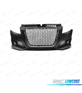 PARAGOLPES DELANTERO AUDI A3 8P 08-12 LOOK RS3 CROMO SRA