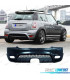 PARAGOLPES TRASERO MINI COOPER R56 R57 06-10 LOOK JCW