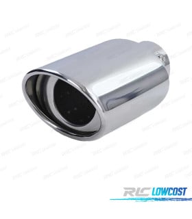 COLA ESCAPE UNIVERSAL ACERO INOX OVALADO 88MM