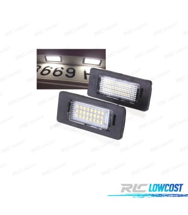 LUCES DE MATRICULA LED MERCEDES W204 W221 W212