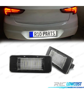 LUCES DE MATRÍCULA LED PARA OPEL ASTRA J CARAVAN OPEL ZAFIRA 10-16