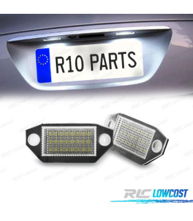 LUCES MATRICULA PARA FORD MONDEO MK3 00-07 LED