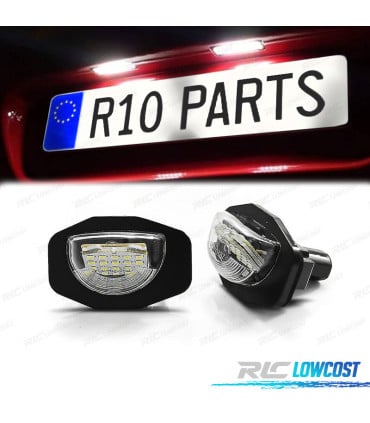 LUCES MATRÍCULA TOYOTA ALPHARD AURIS COROLLA WISH SIENNA SCION LED