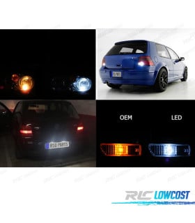 KIT 8 BOMBILLAS LED EXTERIOR PARA VOLKSWAGEN VW GOLF 4 GTI 99-05