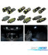 KIT 17 BOMBILLAS LED INTERIOR PARA VOLKSWAGEN VW GOLF 5 GTI 06-09