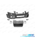 PARAGOLPES DELANTERO AUDI A4 04-07 LOOK RS4 REJILLA CROMO-NEGRO PDC SRA