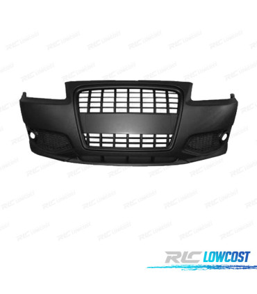 PARAGOLPES DELANTERO AUDI A3 8L 96-03 LOOK S LINE + PARRILLA NEGRA
