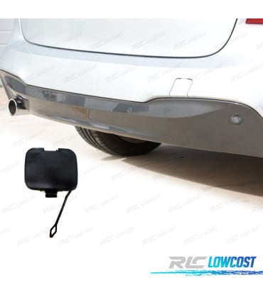 TAPA GANCHO ARRASTRE PARA BMW E46 SEDAN 98-05 PARAGOLPES TRASERO