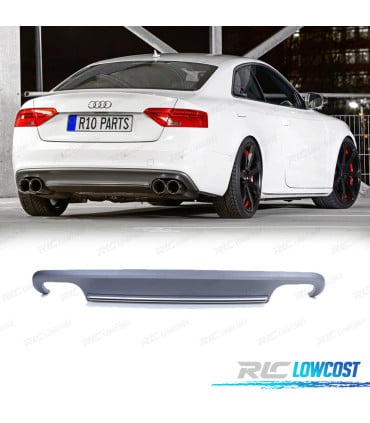 DIFUSOR AUDI A5 COUPE CABRIO 11-17 LOOK S5