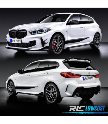 KIT AERO BMW F40 19- LOOK M PERFORMANCE NEGRO BRILLO