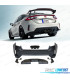 PARAGOLPES TRASERO HONDA CIVIC 21- LOOK TYPE R