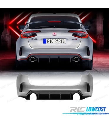 PARAGOLPES TRASERO HONDA CIVIC 21- LOOK TYPE-R