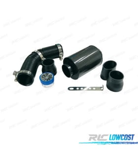 ADMISION UNIVERSAL CARBONO + TURBINA AUMENTO POTENCIA