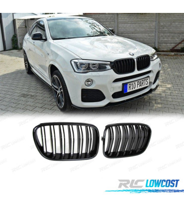 PARRILLA BMW X3 F25 10-14 LOOK M NEGRO BRILLO