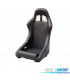 KIT ASIENTO BAQUET UNIVERSAL NEGRO PIEL ESTILO EVO