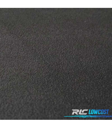 KIT ASIENTO BAQUET UNIVERSAL NEGRO ALCANTARA ESTILO EVO