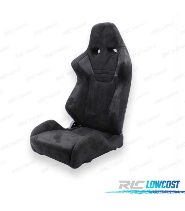 KIT ASIENTO BAQUET UNIVERSAL NEGRO EVO ERS RALLY