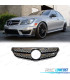 PARRILLA MERCEDES W204 11-14 CROMO NEGRO LOOK AMG C63