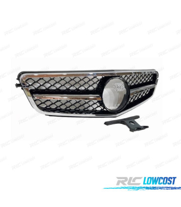 PARRILLA MERCEDES W204 11-14 CROMO NEGRO LOOK AMG C63