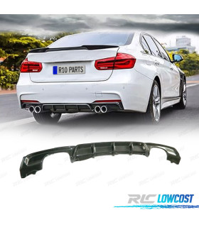 DIFUSOR BMW F30 F31 LOOK M PERFORMANCE CARBONO SALIDA DOBLE