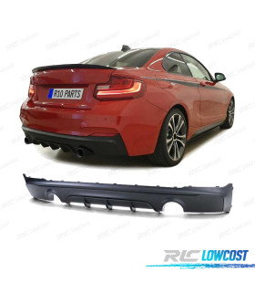 DIFUSOR BMW F22 F23 13- LOOK M PERFORMANCE NEGRO MATE