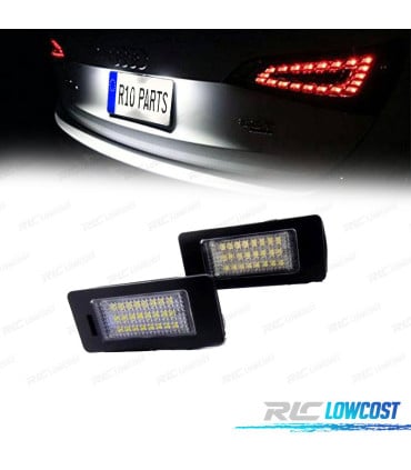 LUCES DE MATRÍCULA LED PARA AUDI Q5 08-14