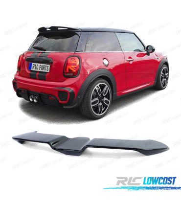 ALERON SPOILER MINI COOPER F55 F56 JCW LOOK 13- NEGRO BRILLO