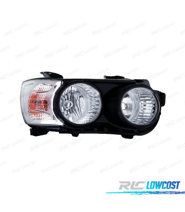 FARO DCH DAEWOO CHEVROLET AVEO 11- BISEL NEGRO