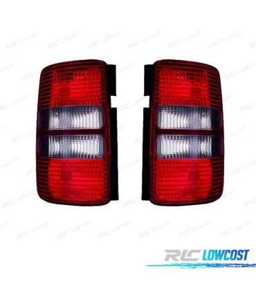 PILOTOS VOLKSWAGEN VW CADDY 2P RESTYLING 10-14 AHUMADO ROJO